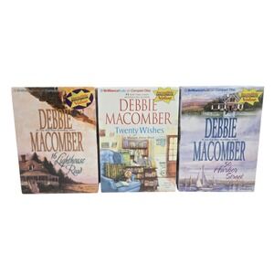 3 NEW SEALED Debbie Macomber Audiobooks 15 CD: 16 Lighthouse Road Twenty Wishes+